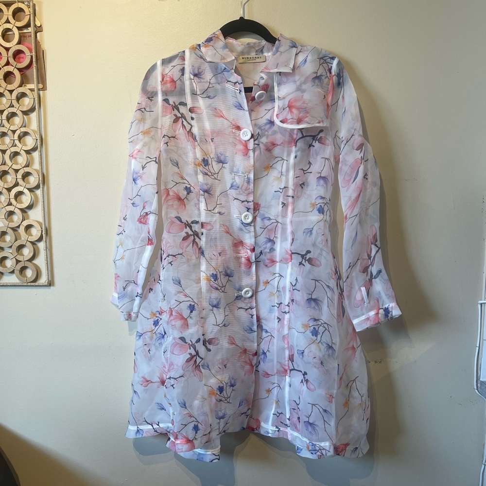 Burberry London Floral Dress (size s)